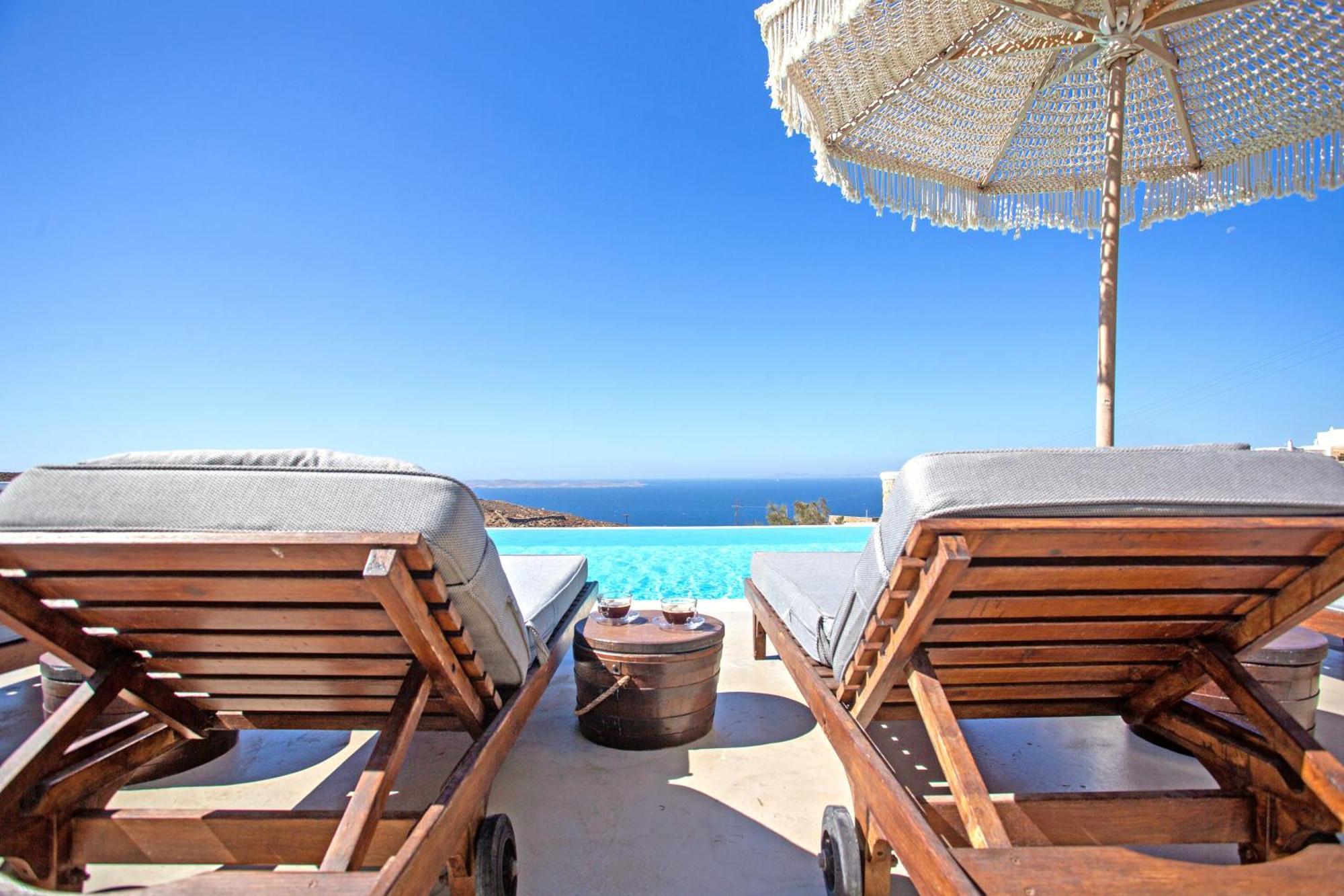 Fanari  Villa Panamera Mykonos, Private Heaven, Supreme View! מראה חיצוני תמונה