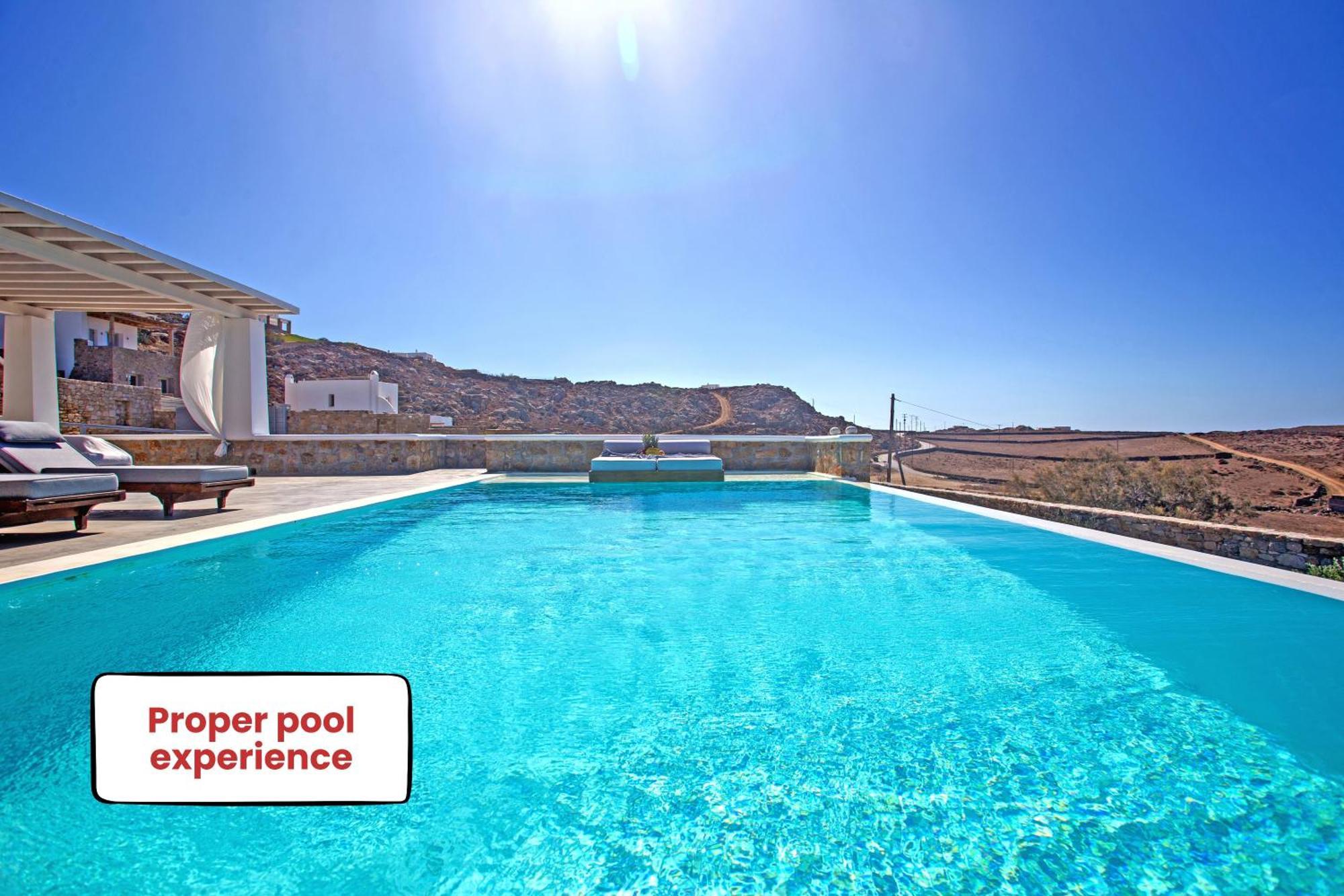 Fanari  Villa Panamera Mykonos, Private Heaven, Supreme View! מראה חיצוני תמונה