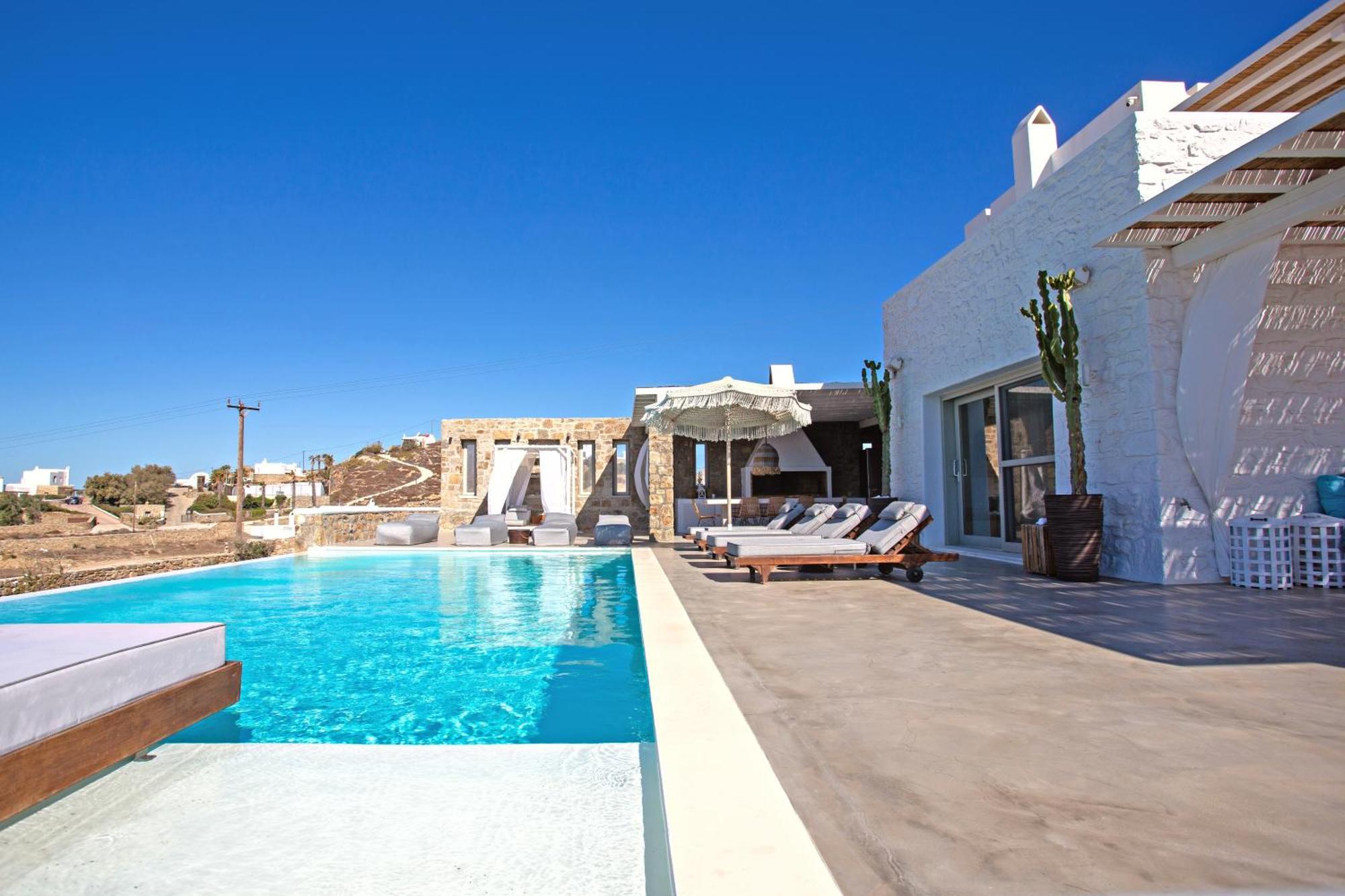 Fanari  Villa Panamera Mykonos, Private Heaven, Supreme View! מראה חיצוני תמונה
