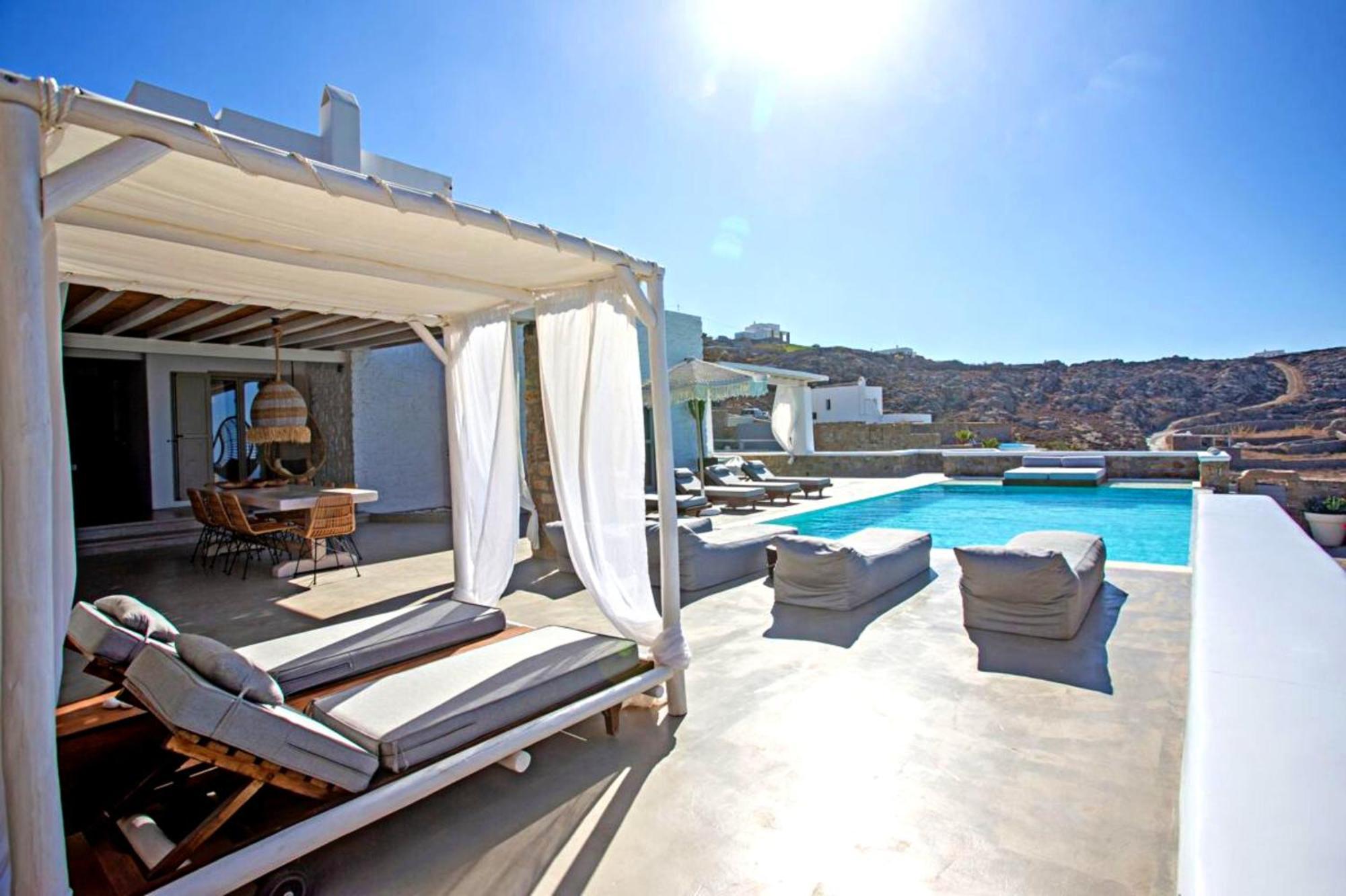 Fanari  Villa Panamera Mykonos, Private Heaven, Supreme View! מראה חיצוני תמונה