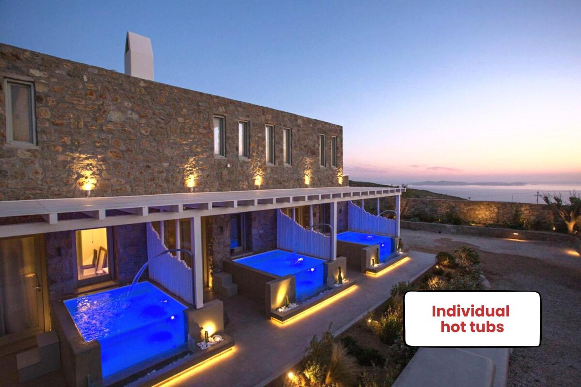 Fanari  Villa Panamera Mykonos, Private Heaven, Supreme View! מראה חיצוני תמונה