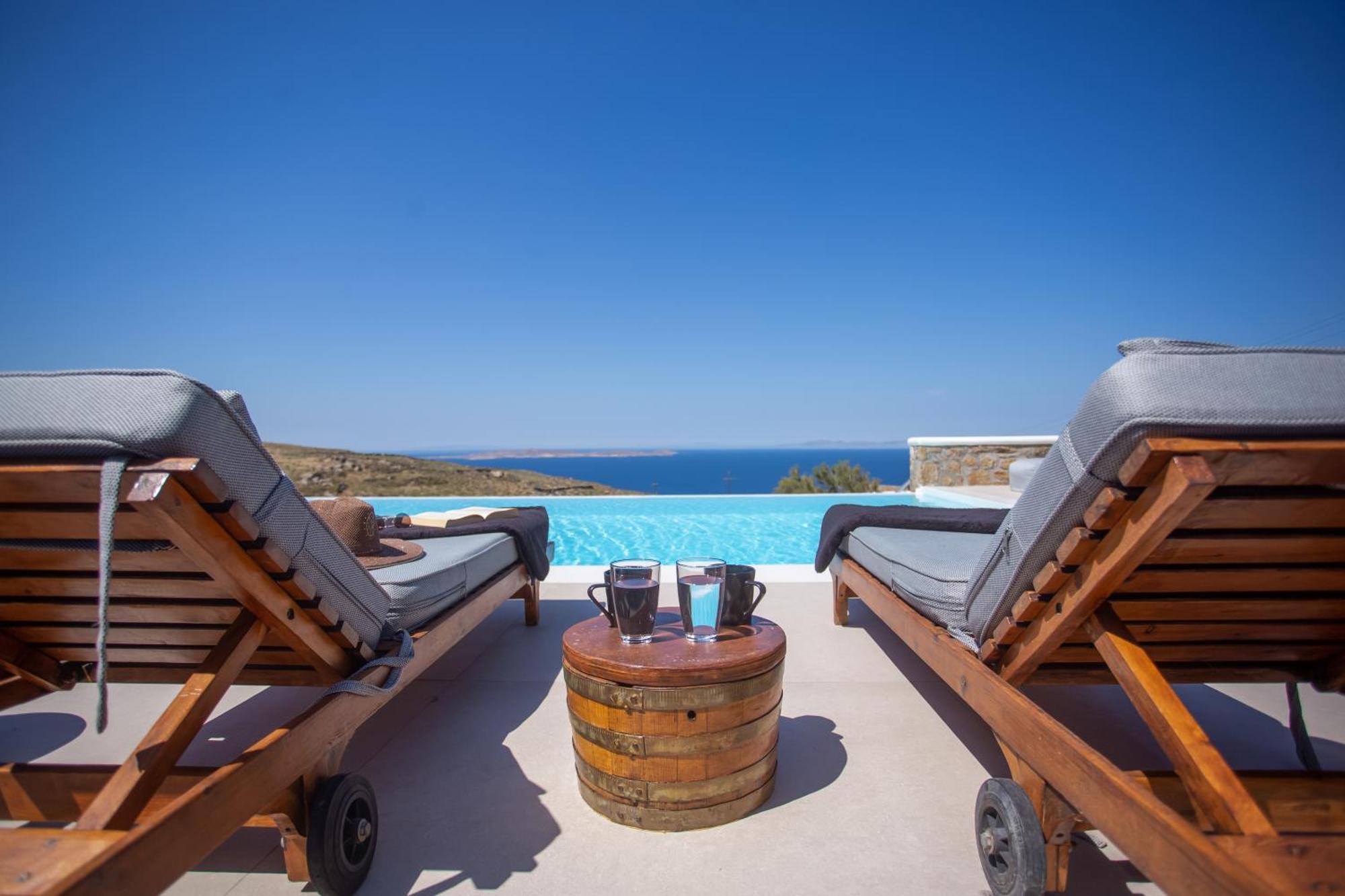 Fanari  Villa Panamera Mykonos, Private Heaven, Supreme View! מראה חיצוני תמונה
