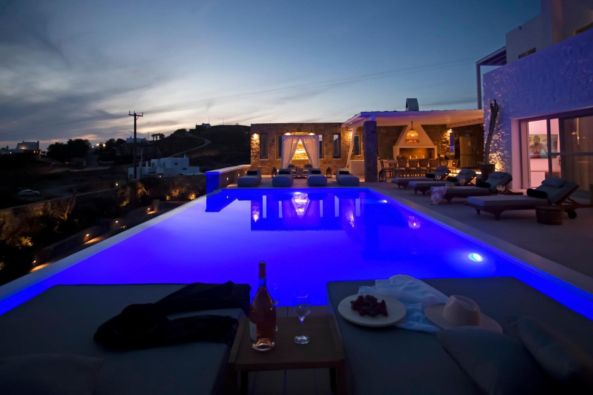 Fanari  Villa Panamera Mykonos, Private Heaven, Supreme View! מראה חיצוני תמונה