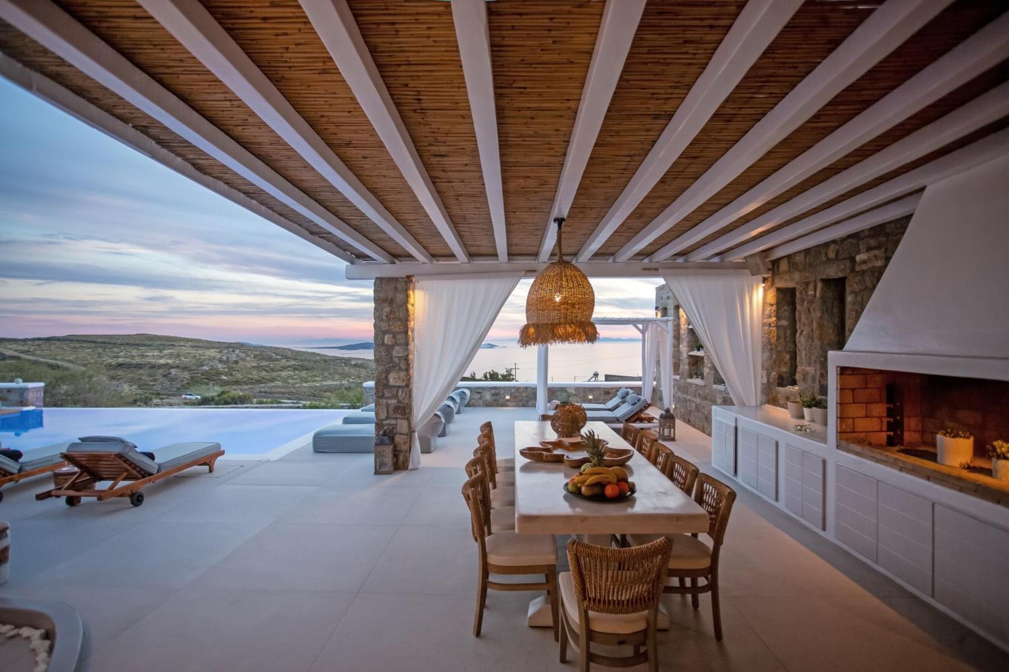 Fanari  Villa Panamera Mykonos, Private Heaven, Supreme View! מראה חיצוני תמונה