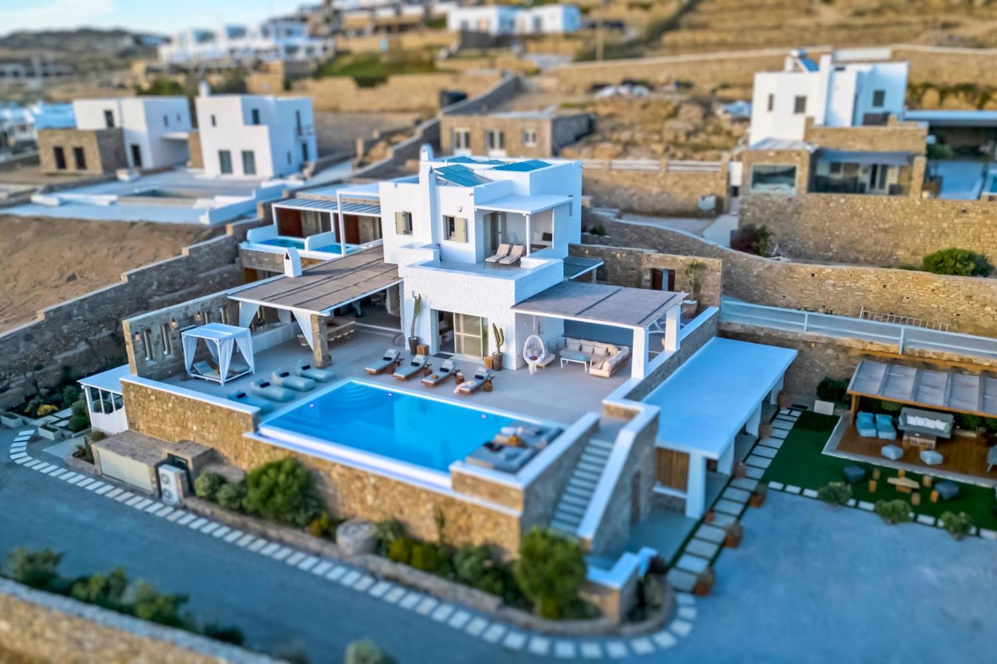 Fanari  Villa Panamera Mykonos, Private Heaven, Supreme View! מראה חיצוני תמונה
