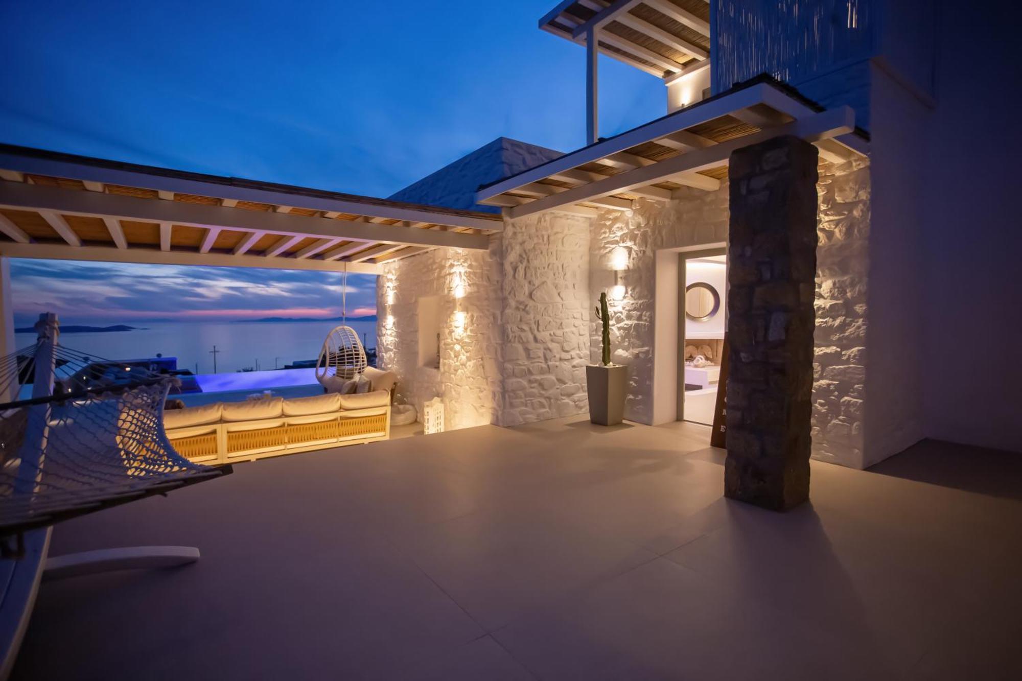 Fanari  Villa Panamera Mykonos, Private Heaven, Supreme View! מראה חיצוני תמונה